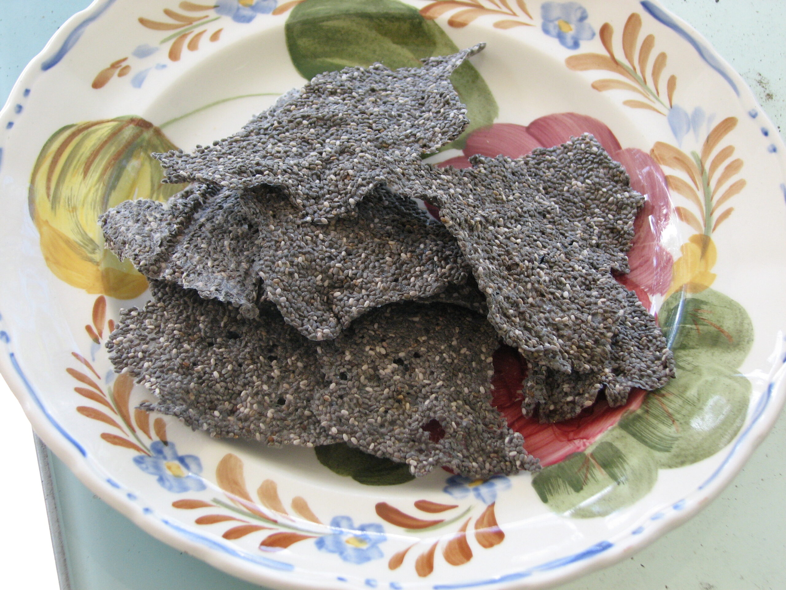 Chia Seed Biscuits by Brisbane Naturopath Andrea Southern