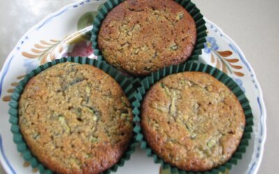 Zucchini Lemon Muffins (sweet) – Paleo